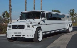 GMC limo white