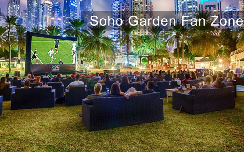 Soho Garden DXB Mega Fan Zone