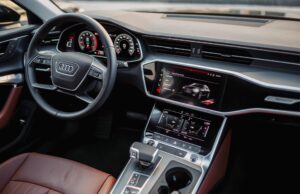 Audi A6 steering