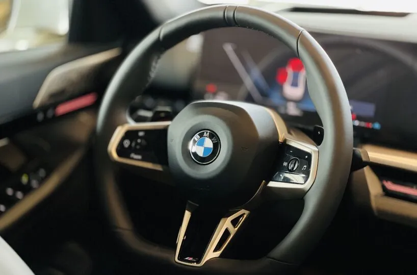 BMW X4 M Compеtition 2022 steering