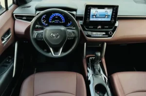 Toyota Corolla Cross Rental steering