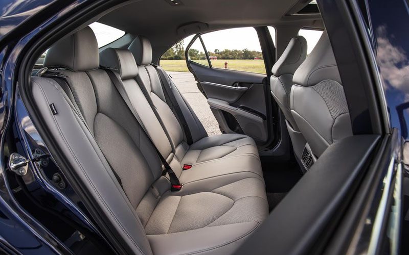 Toyota Camry Rental back seats