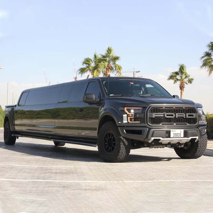 black ford limo