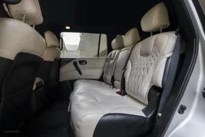 Nissan Patrol Platinum back seats