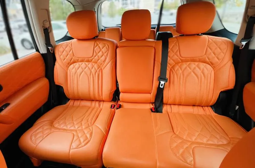 Nissan Patrol back seats