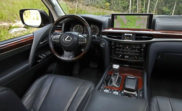 Lexus IS Series interior