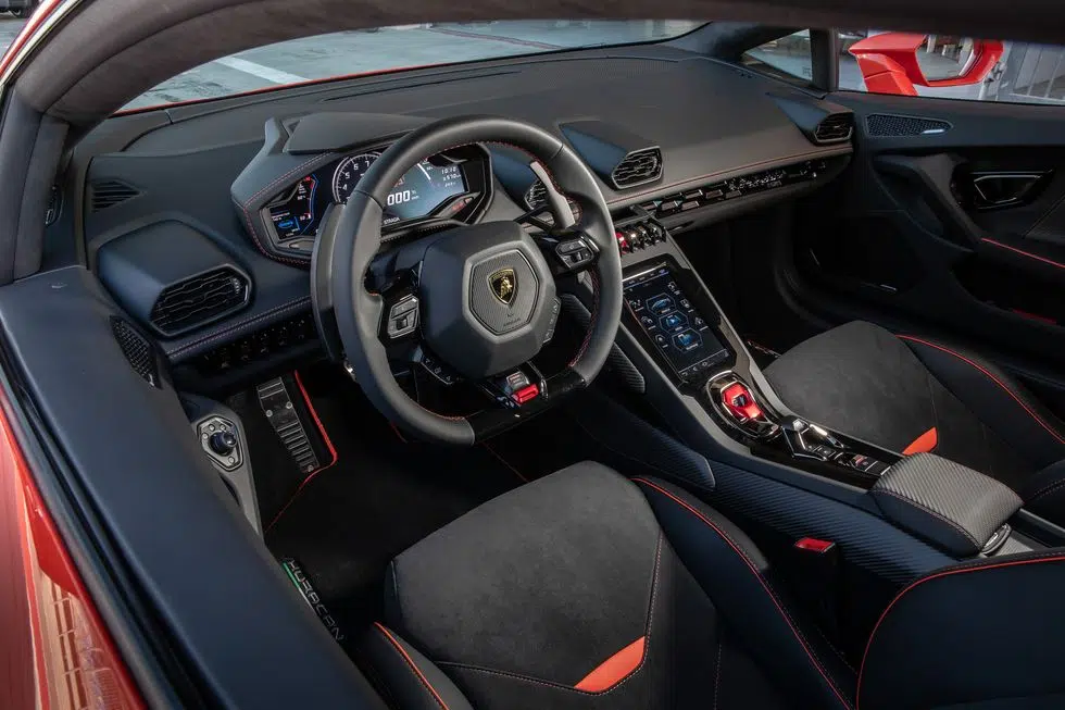 Lamborghini steering