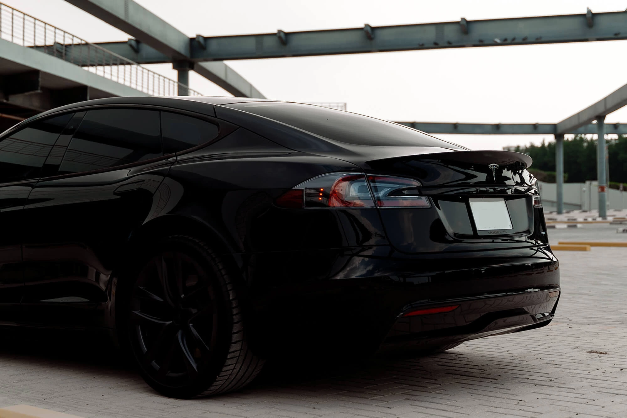 Rent Tesla Model S Plaid in Dubai - Mala Car Rental