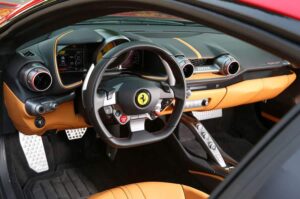 Ferrari 812 Superfast steering