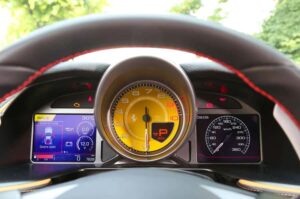 Ferrari 812 Superfast dpeed meter