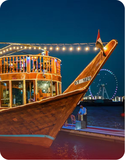 Dhow Cruise Dubai Harbour